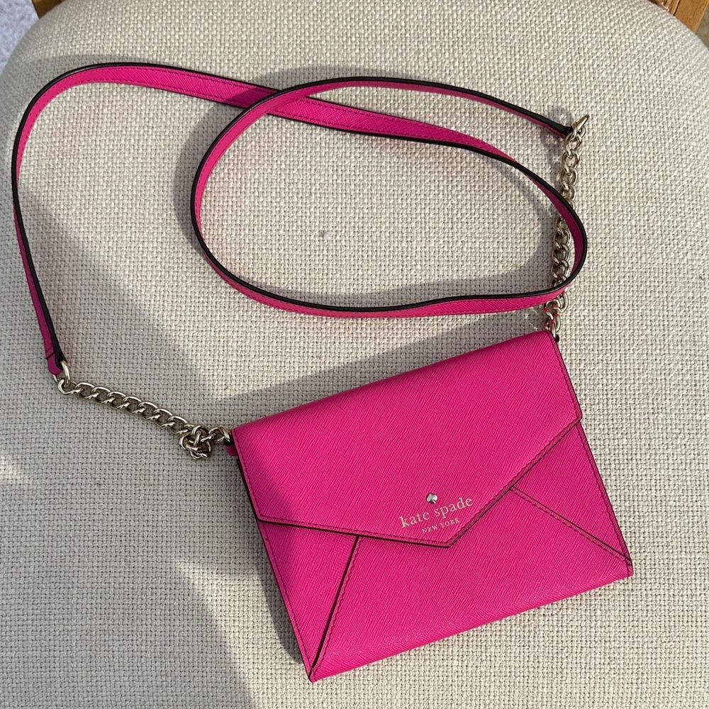 Kate Spade Pink Crossbody Bag with Vibrant Style